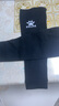 卡尔美（KELME）无足袜套足球袜专业压力长袜筒防护固定护腿板套筒 黑色 XL 实拍图