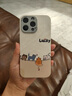 圣图朗小羊皮可爱熊猫适用phone15promax苹果14手机壳新款16pro情侣12男女生防摔11磨砂硅胶13全包保护套 小羊皮 -杏白底四只猫咪Lucky iPhone 14 Pro Max 实拍图