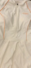 Keep泳衣女士连体裙式专业游泳衣保守大码温泉泳装 599 燕麦白 M 实拍图