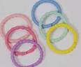 赫朴多巴胺儿童头绳皮筋妇女节礼物糖果色竹节发绳圈扎头绳约300根 实拍图