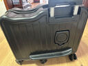 袋鼠可骑行儿童行李箱女20英寸登机箱结实耐用拉杆箱男可坐旅行箱皮箱 钢琴黑 【儿童骑行+六轮承重】 24英寸 【儿童骑行箱】 实拍图