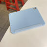 唯少 iPad11保护套11英寸2025新款A16芯片适用苹果iPad10第十一代平板保护壳10.9三折防摔保护壳全包 白冰蓝【智能休眠皮套】配触屏笔 2025款iPad第十一代【A16芯片】11英寸 实拍图