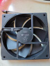 ID-COOLING（酷凛）12CM机箱风扇 黑色无光 4PIN接口 PWM温控散热 适用240/360水冷 风冷散热器改装 AS-120-K 实拍图