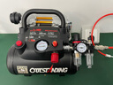 奥突斯无油轻音空压机充打气泵小型220v木工空气压缩机便携家用喷漆汽泵 1100W-6L【无油免保养】 实拍图