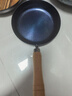 章丘铁锅 老木匠手工杉木炒锅盖炭化木质实木锅盖 炒锅专用 26cm 实拍图