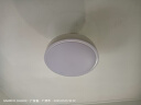 四季沐歌（MICOE）风扇灯LED吊扇灯隐形扇叶简约遥控调光灯具 高显42寸三色变频6档（隔日达） 实拍图