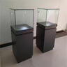 定制玉器珠宝文物古董艺术独立产品柜博物馆展台陈列柜玻璃展示柜 50*50*高120白/黑色无灯 实拍图