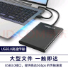 科硕 KESU 500GB 移动硬盘大容量  USB3.0 K201 2.5英寸 皓月银笔记本电脑手机外接机械硬盘存储 大U盘 实拍图