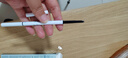 火烈鸟精细刀锋眉笔自然持久不易脱色野生眉1#烟灰0.17g送女生礼物 实拍图