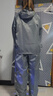 致尔康无尘服防静电 分体连帽防尘服男女 灰色M 洁净服无尘衣喷漆工作服 实拍图