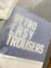 马登工装经典四面弹Easypants休闲裤免烫抗皱微宽松直筒垂顺西裤男夏 墨黑色 【尺码偏大/建议拍小一码】 2XL 实拍图