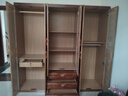 小木窝（XIAOMUWO） 衣柜 胡桃木实木衣柜卧室家具储物现代中式大衣柜组合衣橱经济型 六门衣柜 组装 实拍图