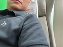 哈吉斯（HAZZYS）男装 夏款男上衣【3A抗菌工艺】通勤短袖polo男ASTZE0BBX26 深灰色CC L (175/96A 48) 实拍图