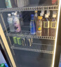 喜莱盛  展示柜冷藏高端啤酒柜立式网红酒吧酒柜冰柜便利店冰箱饮料柜保鲜柜冷饮柜大容量风冷回弹门风冷 双门酒水柜（1100*600*2010） 【高端全屏无边款】变频节能+镀膜防雾 实拍图