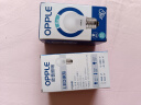 欧普（OPPLE）led灯泡节能大螺口家用商用大功率光源超亮E27高显色球泡螺旋 【高显色】3W白光【E27大螺口】 实拍图