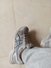 亚瑟士ASICS男鞋跑步鞋缓震透气跑鞋舒适耐磨运动鞋GEL-CONTEND 4 灰色/深蓝色 40.5 实拍图