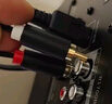 晶华同轴音频转换器线 电视机顶盒PS4外接双莲花2RAC+3.5mm音频耳机音响音箱功放3米 Z236H 实拍图