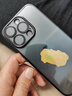 闪魔【自带镜头膜】适用iphone15系列手机壳 苹果保护套 镜头全包透明防摔硅胶气囊电镀男女款 15pro【深空黑】自带镜头膜 实拍图