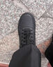 乐卡利 鞋子男休闲板鞋男 春夏季透气跑步运动鞋男士休闲鞋韩版潮鞋 黑色 41 实拍图