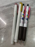 斑马牌 (ZEBRA)烟熏色系双头柔和荧光笔 单色划线记号笔 学生手账标记笔 WKT7 烟熏红 单支装 实拍图