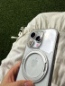 图拉斯支点壳O1s【销量霸榜丨相机按键全包】 适用苹果16promax手机壳iphone15pro磁吸14防摔透明磨砂薄 【升级相机按键全包】全透明 iPhone16Pro 实拍图