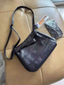 瑾安（JINAN）真皮女包斜挎包包牛皮软皮百搭中年妈妈包大容量三层单肩包女士包 黑色小号 实拍图