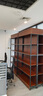 雅仕邦 货架展示架化妆品展示柜商品陈列柜超市烟酒货柜家用钢木置物架 柚木色 5层100长*30深*220高 实拍图