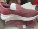 足力健防滑老人鞋2025休闲鞋中老年妈妈鞋网面透气布鞋一脚蹬女鞋 实拍图