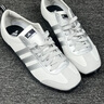 adidas「冰淇淋T头鞋」VS JOG 2.0薄底运动鞋男女阿迪达斯轻运动   晶白/金属银/灰色   40 实拍图