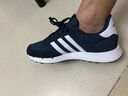 adidas RUN 60s 2.0复古休闲舒适跑步鞋男女阿迪达斯官方轻运动   牛仔蓝/白   39 实拍图
