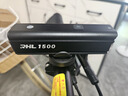 洛克兄弟自行车灯夜骑强光手电筒TYPE-C充电前灯防雨骑行装备 RHL1500常规 实拍图