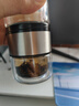 唯万双层茶仓茶水分离泡茶杯大容量家用办公室便携玻璃杯过滤茶水杯子 提绳款-钢本色500ml-送杯套杯刷 实拍图