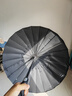 美度（MAYDU）自动雨伞长柄伞24骨雨伞自动男士商务晴雨伞M7003黑色 实拍图