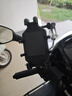 摩多狼（MOTOWOLF）摩托车减震防盗手机支架送外卖摩旅导航架斜角甲壳手机支架 新 实拍图