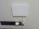 中兴（ZTE）【晴天墙面路由器】AX3000满血WiFi6自研双核芯品质家居别墅ap 主路由Mesh3000M无线速率千兆网口 实拍图