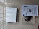 西部数据（WD）2TB 移动硬盘 USB3.0 My Passport随行版2.5英寸 白 机械硬盘 笔记本电脑外接 大容量加密存储 实拍图