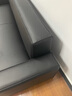 豪瑞森办公沙发简约现代商务接待会客休闲办公室极简二:三人位沙发组合 魅影黑 三人位长190*宽80*高78 实拍图