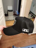 果果梓新款大头围高顶帽子男士显脸小休闲棒球帽时尚显瘦货车帽硬顶加大 音符高顶卡其色 普通码 可调节(55-61cm) 实拍图