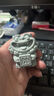 浠品 狮来运转 狮子摆件 运势好运转运 工位桌面摆件茶宠 青砂醒狮 石敢当 实拍图