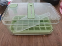 【出口转内销】按压冰块模具冰格家用食品级制冰盒冰箱制冰神器 【清新绿28格】单层套装 赠冰铲 实拍图