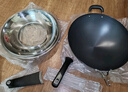 爱仕达（ASD）炒锅铁锅无涂层炒菜锅不锈精铁锅大翻炒32cm燃气专用CF32J6WG 实拍图