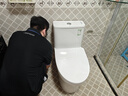 九牧（JOMOO）11173-2-1/41KB-3大力神普通马桶家用虹吸抗菌节水坐便器400坑距 实拍图
