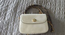 COACH蔻驰女包奢侈品女士大牌包包手提单肩斜挎包 皮革白色C1560IMCAH 实拍图