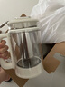 GLASSLOCK双层柔音【钛发热盘】养生壶恒温壶办公室煮茶壶1L家用花茶壶烧水壶电热水壶预约72h保温 实拍图