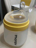 小雅象防胀气玻璃奶瓶新生儿3-6个月婴儿奶瓶 240ml M号奶嘴（标准款） 实拍图