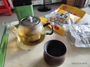 茗光茶壶玻璃泡茶壶茶水分离烧水壶家用茶壶办公玻璃茶具功夫茶壶 实拍图