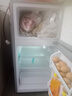 长城（GREAT WALL FRIDGE）家用迷你小冰箱小型冷冻冷藏保鲜宿舍出租房办公室节能省电双开门电冰箱 银色83L【一级能效 全国联保】 实拍图