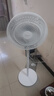 美的（Midea）【品质推荐】七叶轻音柔风电风扇/家用省电落地扇/台式电扇/广角摇头节能宿舍小型风扇 SAE35CA 实拍图