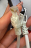 毕亚兹 VGA转HDMI+VGA转换器带音频 一分二分屏器 高清视频扩展同屏器一进二出 台式电脑连接电视投影仪 实拍图