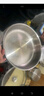 铿锵316不锈钢煎锅双耳平底锅不粘锅大号烤肉盘海鲜烙饼生煎包专用锅 【316不锈钢0涂层】有盖 34cm 实拍图